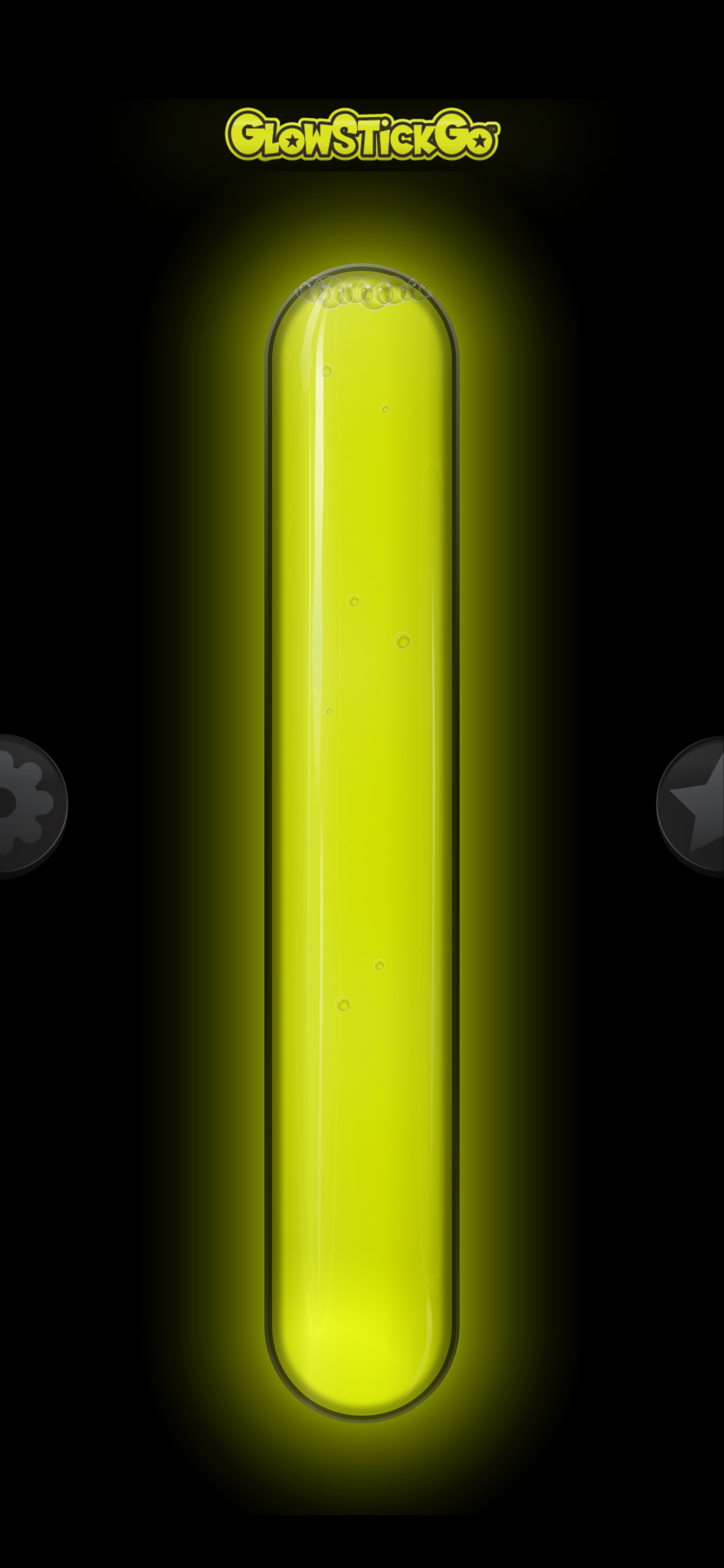 GlowStickGo classic glow screen