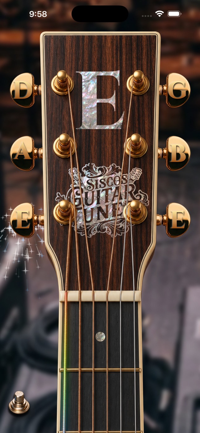 Sisco's Guitar Tuner iOS app